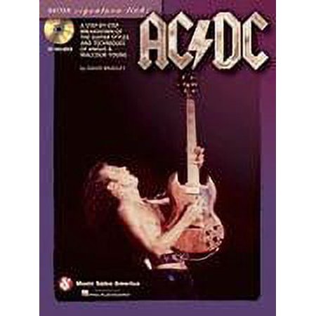 Hal Leonard AC/DC Guitar Signature Licks - Guitar Styles and Techniques of Angus Malcolm Young