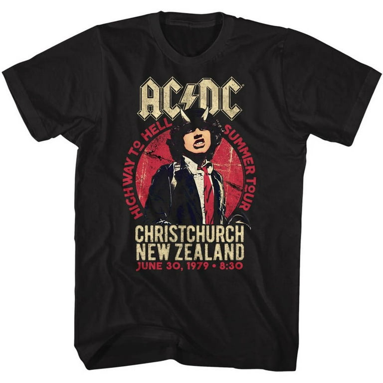 【AC/DC】Tシャツ⑦ XLサイズ Ac/dc T-Shirt Youth Unisex Size 8-9 Graphic Print Music Zara
