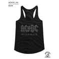 thumbnail image 1 of AC/DC Hard Rock Band Music Group Back In Black 3D Album Womens Tank Top Tee, 1 of 2