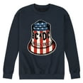 thumbnail image 1 of AC/DC - Hells Bells Americana - Men's Crew Fleece Sweatshirt, 1 of 5