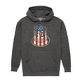 thumbnail image 1 of AC/DC - Hells Bells Americana - Men's Fleece Pullover Hoodie, 1 of 5