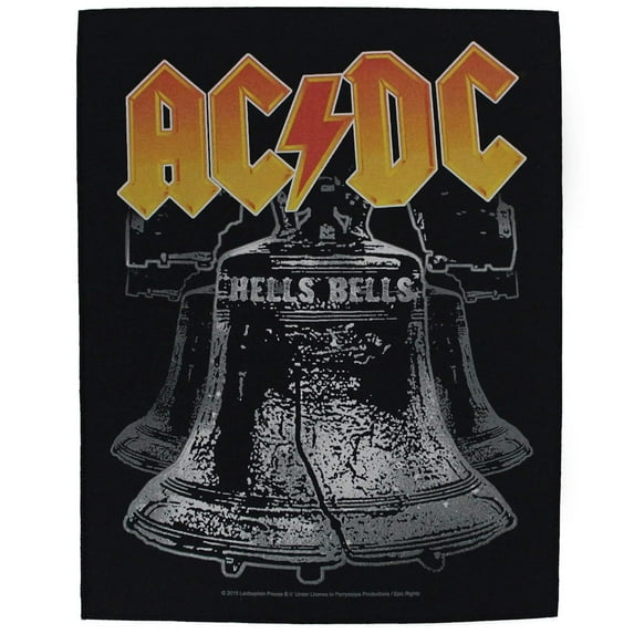 AC/DC Hells Bells Band Logo Back Patch