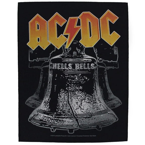 AC/DC Hells Bells Band Logo Back Patch