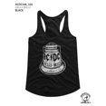 thumbnail image 1 of AC/DC Hells Bells Black Junior Women's Racerback Tank Top T-Shirt, 1 of 2
