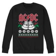 thumbnail image 1 of AC/DC - Hells Bells Christmas - Men's Crew Fleece Sweatshirt, 1 of 5