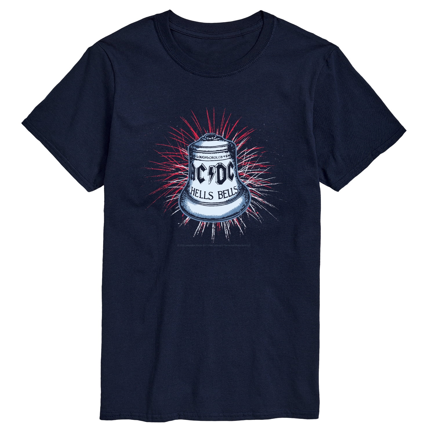 AC/DC - Hells Bells Fireworks - Men's Short Sleeve Graphic T-Shirt ...