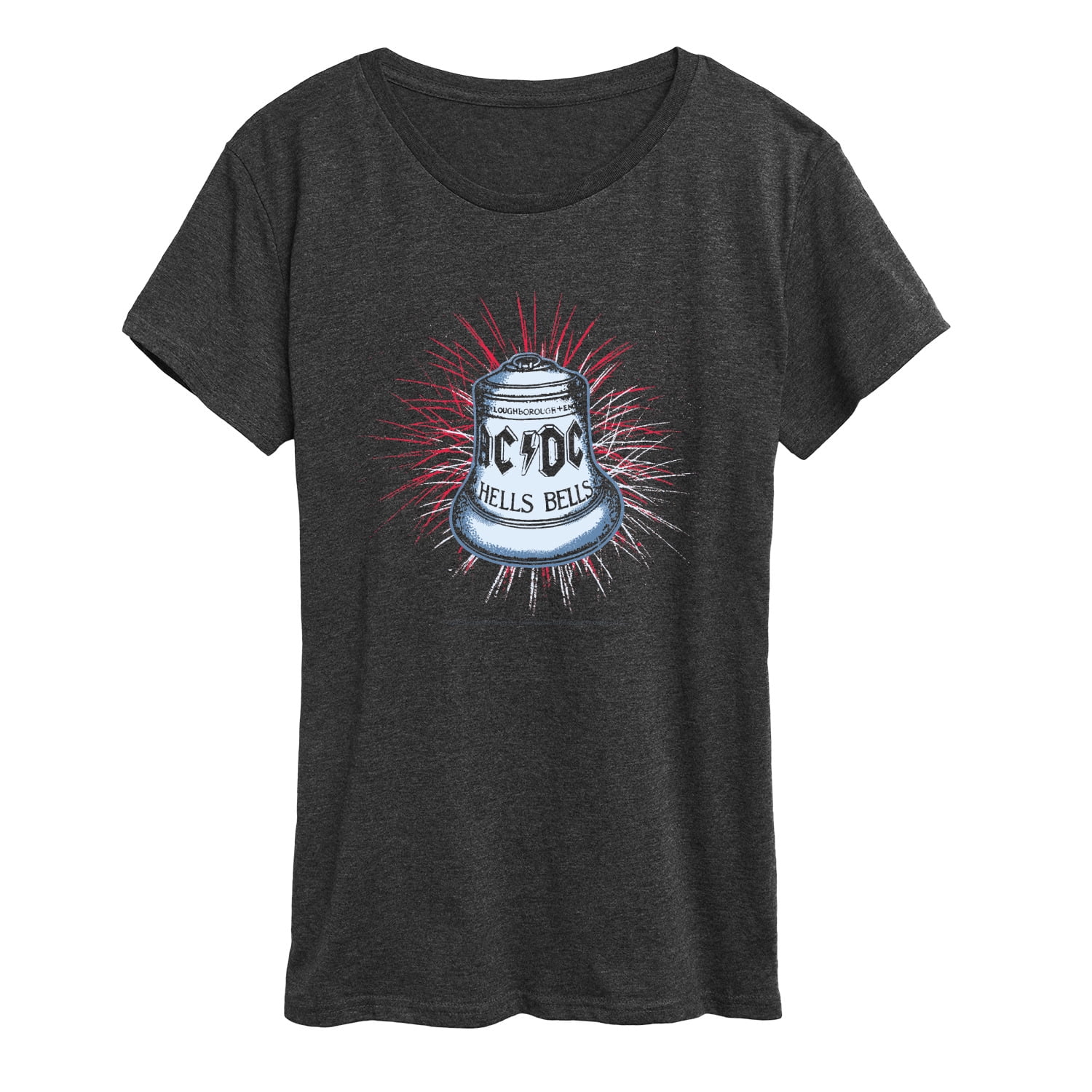 AC/DC - Hells Bells Fireworks - Women's Short Sleeve Graphic T-Shirt ...