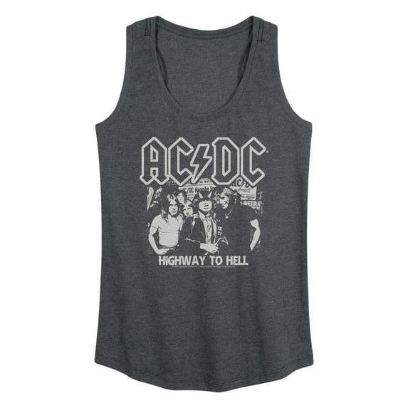 AC/DC - Hellway - Women's Racerback Graphic Tank