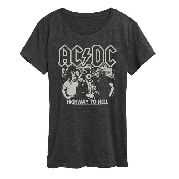AC/DC - Hellway - Women's Short Sleeve Graphic T-Shirt