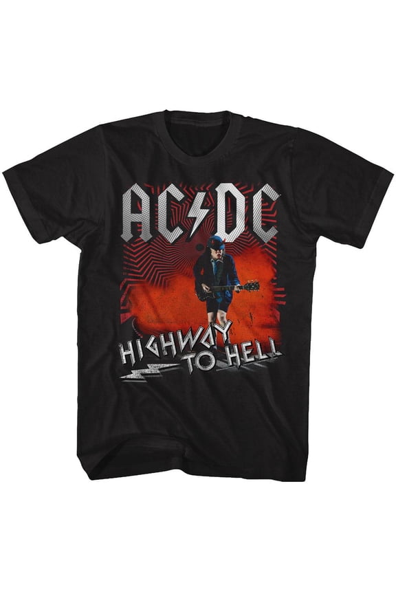 AC/DC Highway To Hell Black Adult T-Shirt