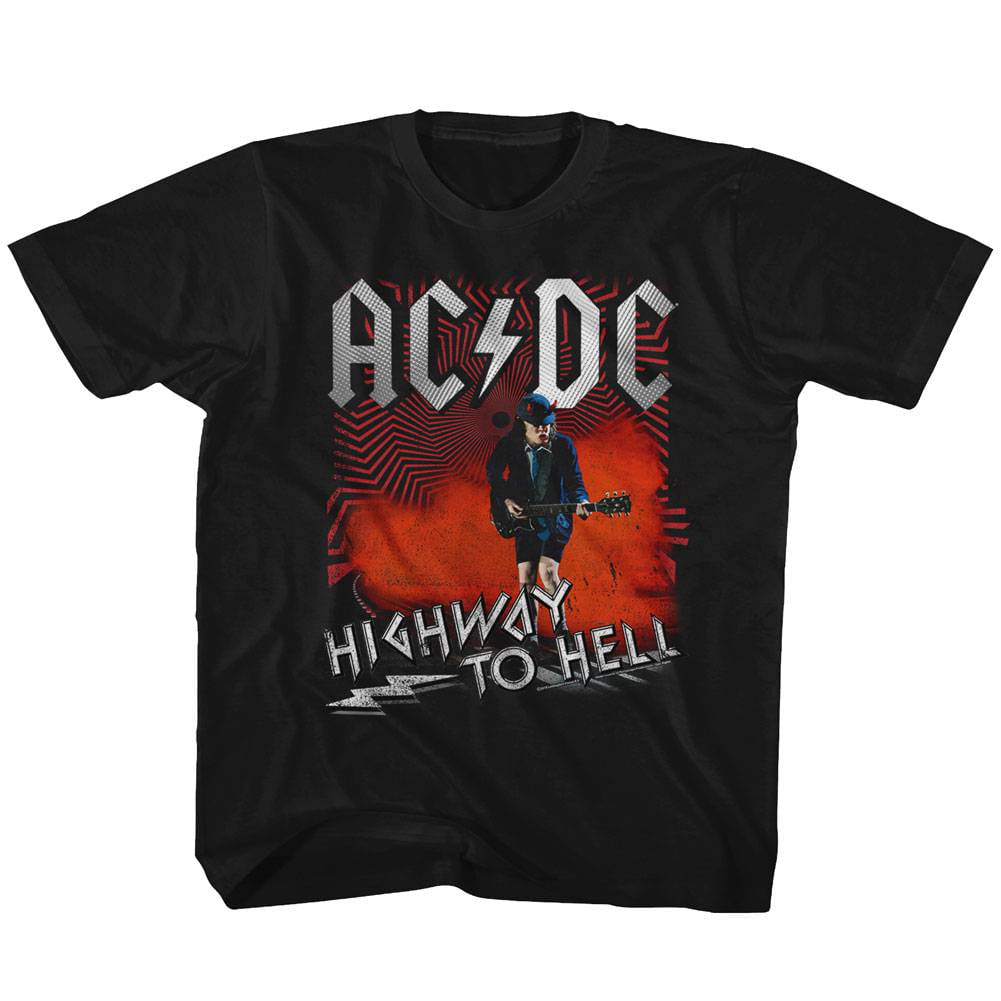 AC/DC Highway To Hell Black Youth T-Shirt - Walmart.com