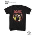 thumbnail image 1 of AC/DC Highway To Hell Circle Black Adult T-Shirt, 1 of 3