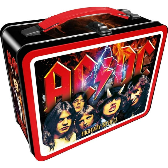 NMR Distribution NMR-48255-C AC/DC Highway To Hell Embossed Tin Fun Box