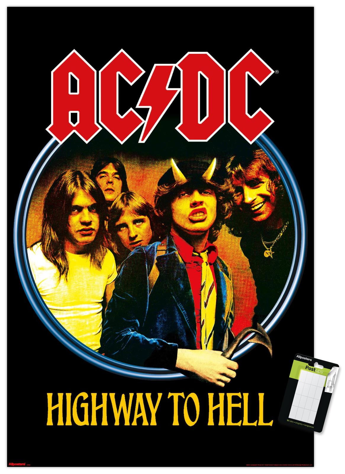 AC/DC - Highway To Hell Group Wall Poster, 22.375
