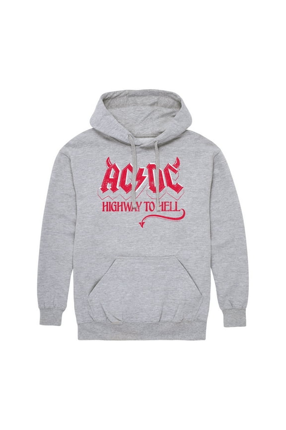 AC/DC - Highway To Hell - Men's Fleece Pullover Hoodie