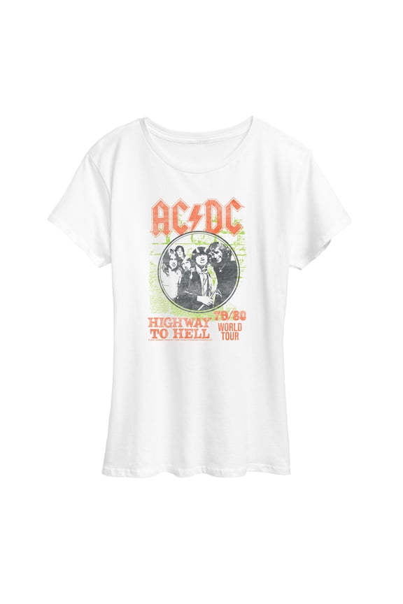 AC/DC - Highway To Hell - Women's Short Sleeve Graphic T-Shirt