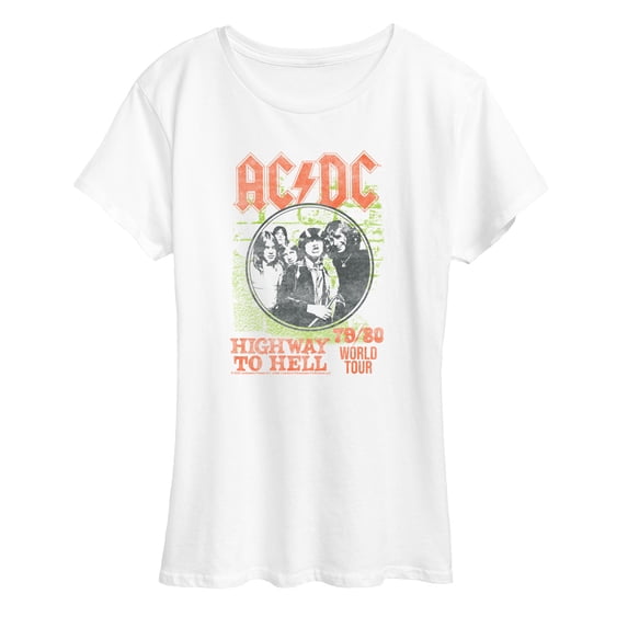 AC/DC - Highway To Hell - Women's Short Sleeve Graphic T-Shirt