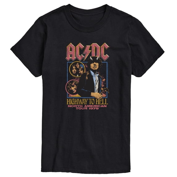 AC/DC - Highway Tour - Men's Short Sleeve Graphic T-Shirt