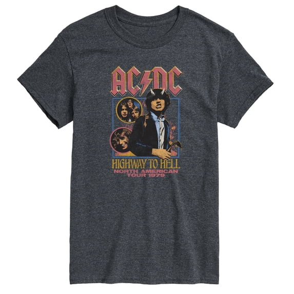 AC/DC - Highway Tour - Men's Short Sleeve Graphic T-Shirt