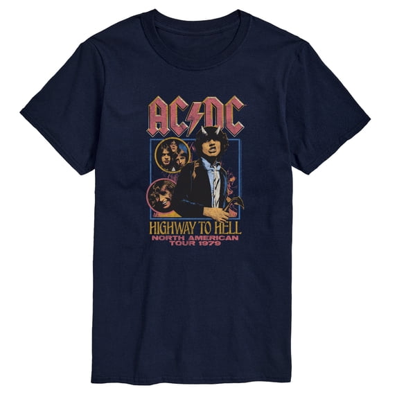 AC/DC - Highway Tour - Men's Short Sleeve Graphic T-Shirt