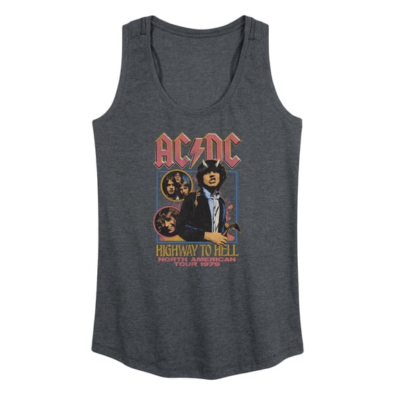 AC/DC - Highway Tour - Women's Racerback Graphic Tank