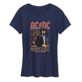 AC/DC - Highway Tour - Women's Short Sleeve Graphic T-Shirt - Walmart.com