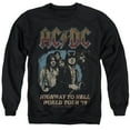 thumbnail image 1 of AC/DC Highway World Tour '79 Unisex Adult Pull-Over Sweatshirt Black, 1 of 1