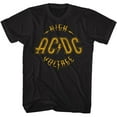 thumbnail image 1 of AC/DC Hivolt Light Color Black Adult T-Shirt 3Xlt, 1 of 2