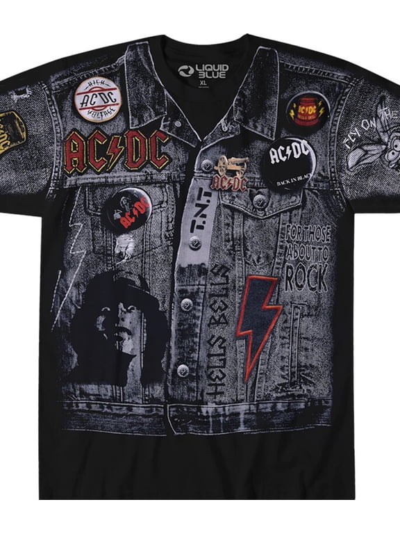 AC/DC - Jacket Mens T Shirt