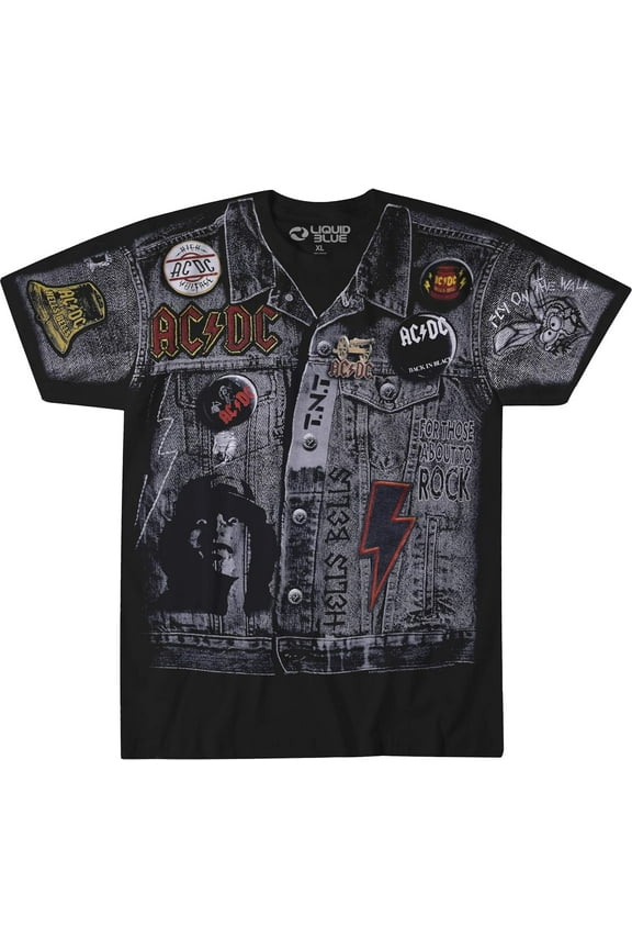 AC/DC - Jacket Mens T Shirt