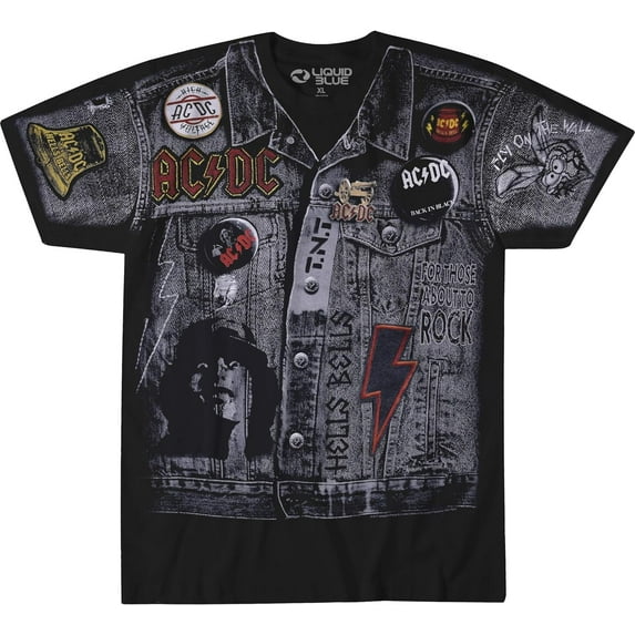AC/DC - Jacket Mens T Shirt