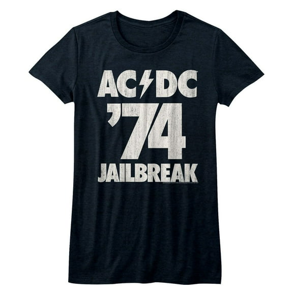 AC/DC Jailbreak Navy Heather Women's T-Shirt M