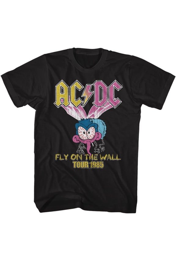AC/DC Large Fly Black T-Shirt