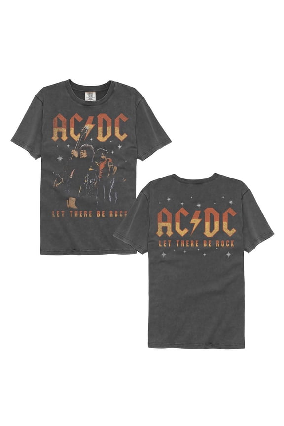 AC/DC Let There Be Rock F B Pepper Comfort Color Adult T-Shirt ***F&B*** L
