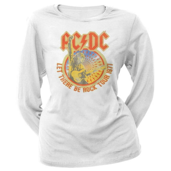 AC/DC - Let There Juniors Long Sleeve T-Shirt - Small