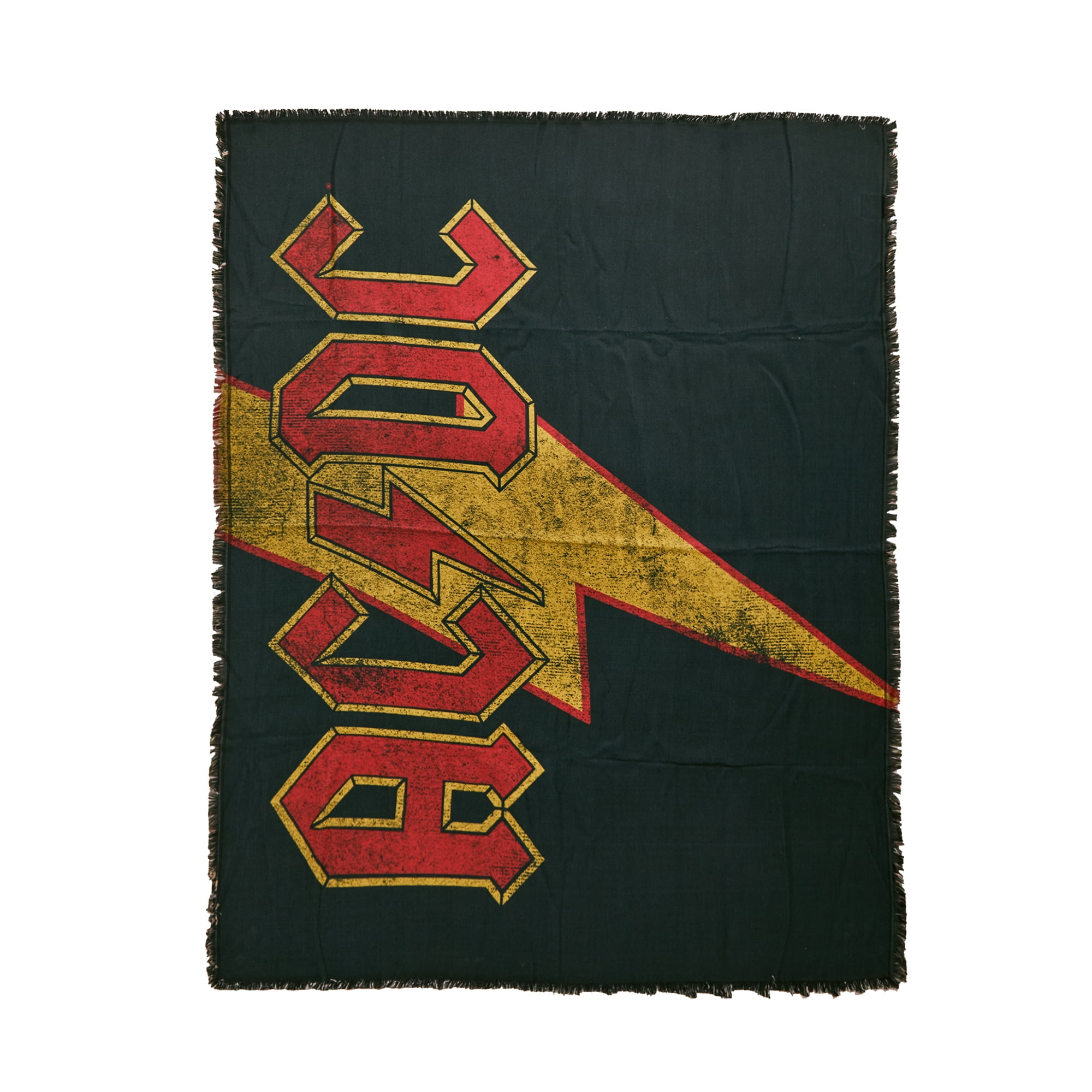 AC/DC Lightning Bolt Logo Tapestry Blanket (50