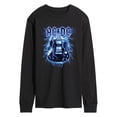 thumbnail image 1 of AC/DC - Lightning Guitar - Men's Long Sleeve Graphic T-Shirt, 1 of 3