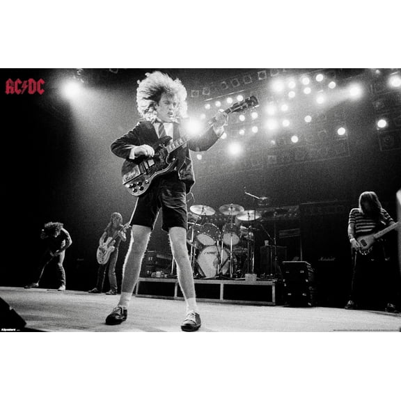 AC/DC - Live Wall Poster, 14.725" x 22.375"