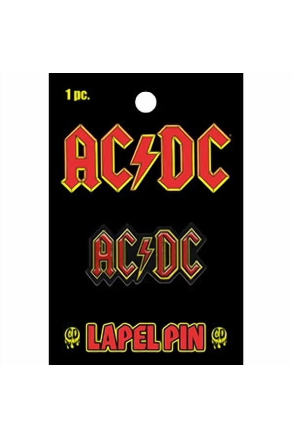 AC/DC Logo 1.25" Lapel Pin