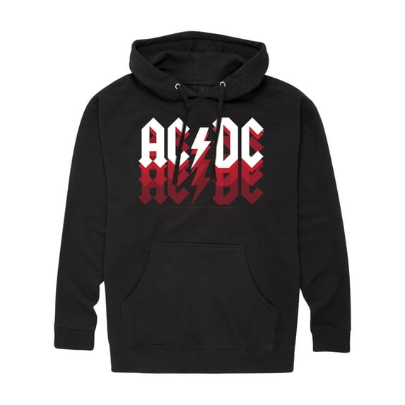 AC/DC - Logo Fade - Men's Fleece Pullover Hoodie