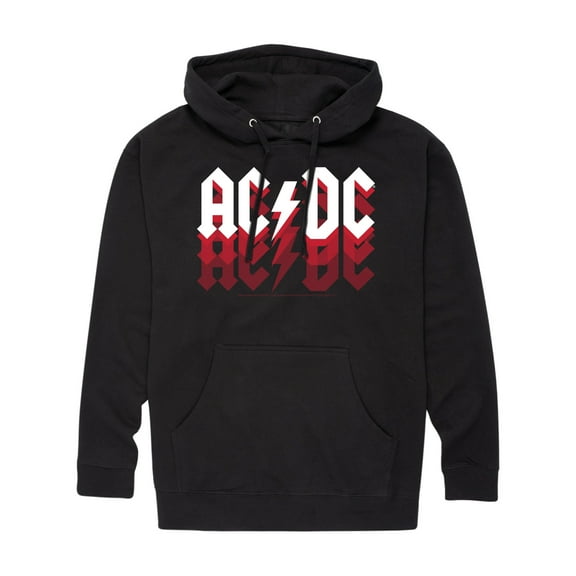 AC/DC - Logo Fade - Men's Fleece Pullover Hoodie
