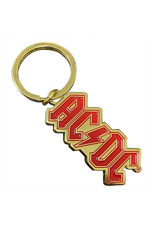 Logo Gold Keychain