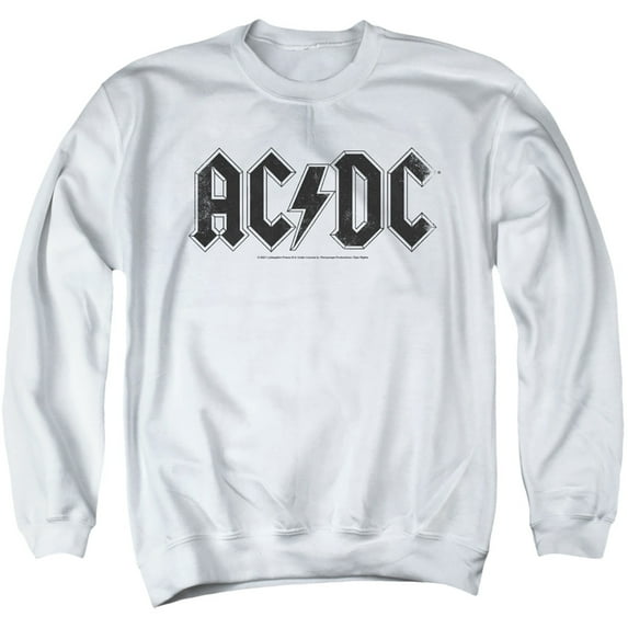 AC/DC Logo Raglan Unisex Adult Pull-Over Sweatshirt