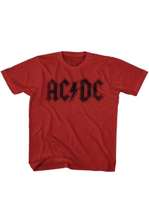 AC/DC Logo Red Toddler T-Shirt