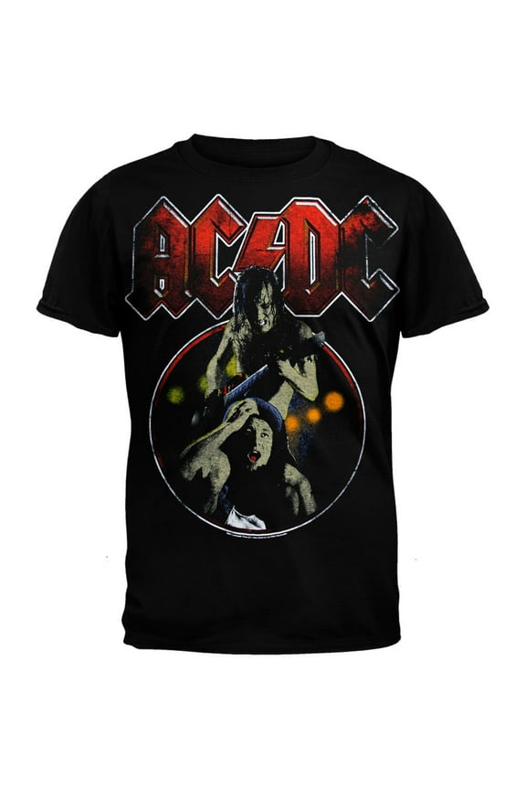 AC/DC Men's Angus Piggyback Short Sleeve T Shirt