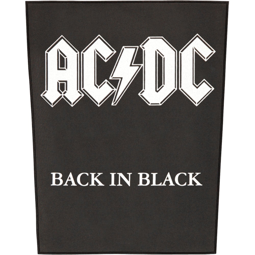 AC/DC Men's Back Patch Black - Walmart.com