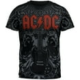 thumbnail image 1 of AC/DC Men's Black Ice Soft All Subway Print Short Sleeve T Shirt, 1 of 1