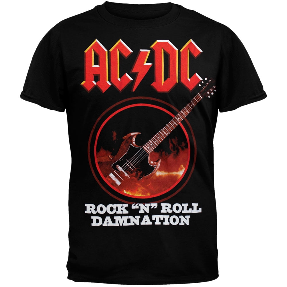 AC/DC Men's Damnation Short Sleeve T Shirt - Walmart.com