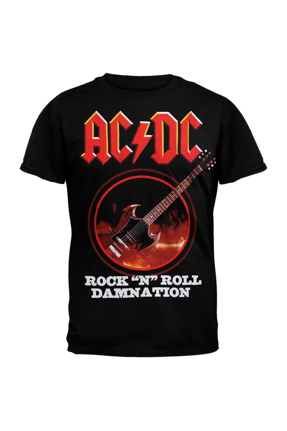 AC/DC Men's Damnation Short Sleeve T Shirt