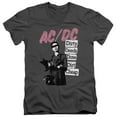 thumbnail image 1 of AC/DC Men's  Dirty Deeds Slim Fit T-shirt Grey, 1 of 2